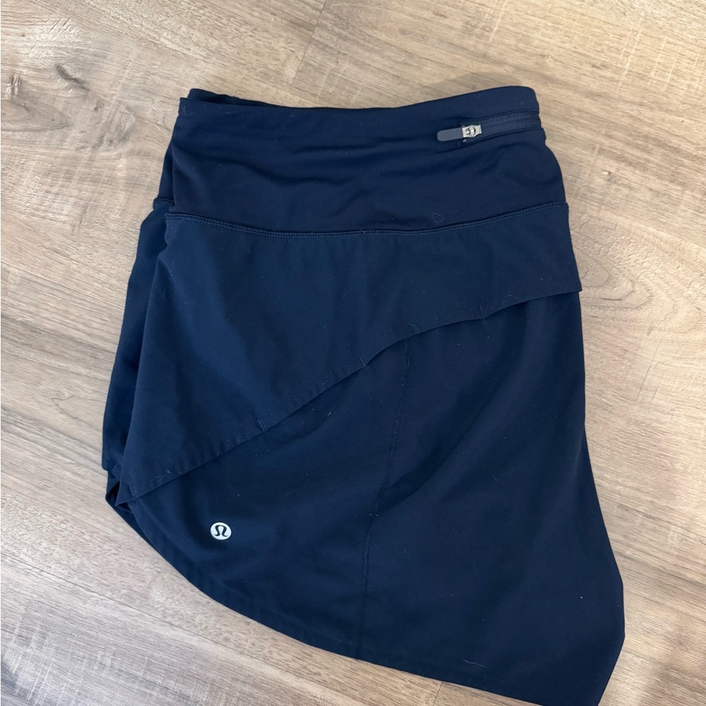 lululemon athletica Women's Navy Athletic Short - Comfortable Performance